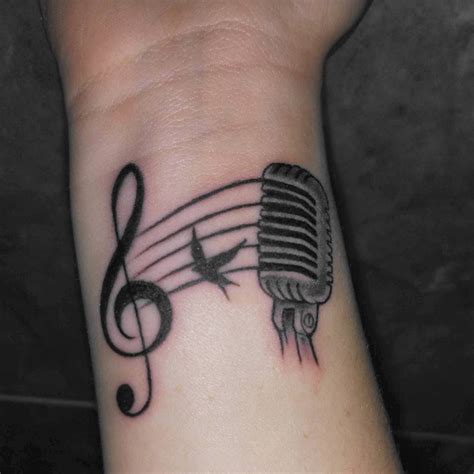 Pin By Emilia On Tattoo Ideas Music Tattoo Designs Music Wrist