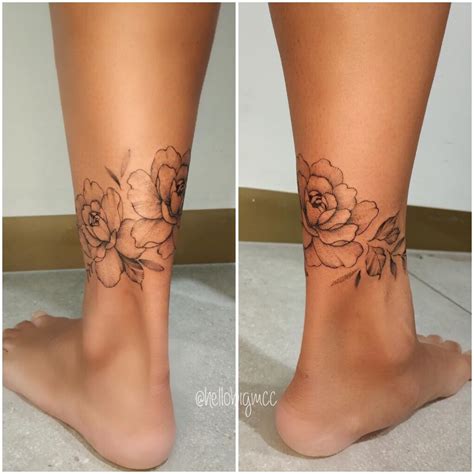 Pin By Sonia Ferreira On Tattoo Ankle Tattoos For Women Wrap Around