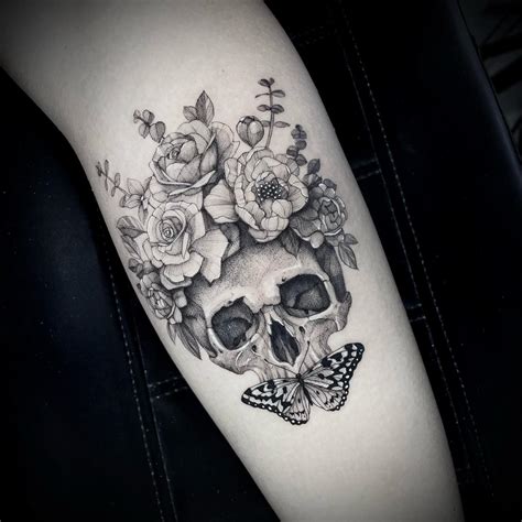 Pin On Skull Tattoos