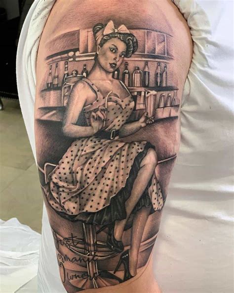 Classic Pin Up Girl Tattoo Designs and Meanings