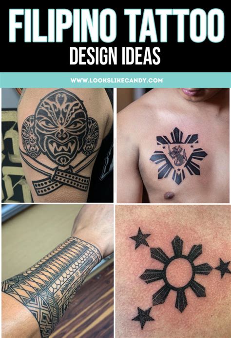 Pinoy Tattoo Design: A Symbol of Filipino Heritage