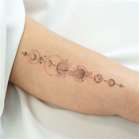 5 Celestial Planet Tattoos Designs You'll Love