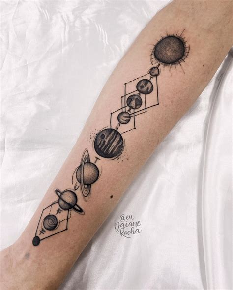 Planetary Tattoo Designs