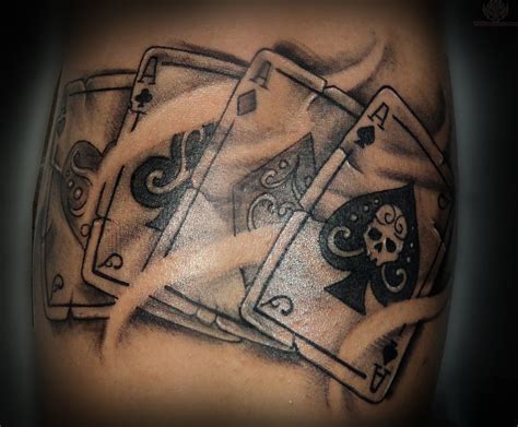 Poker Cards Tattoo Designs and Meaning Explained