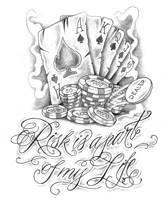 Poker Chips Tattoo Poker Tattoo Free Tattoo Designs Design Tattoo