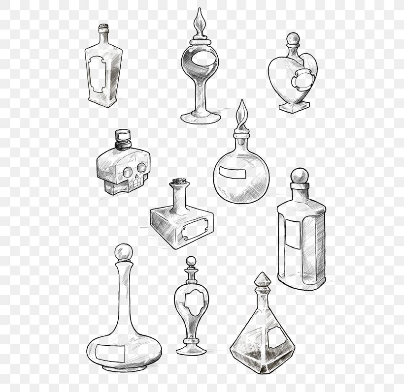 7 Unique Potion Bottle Tattoo Designs