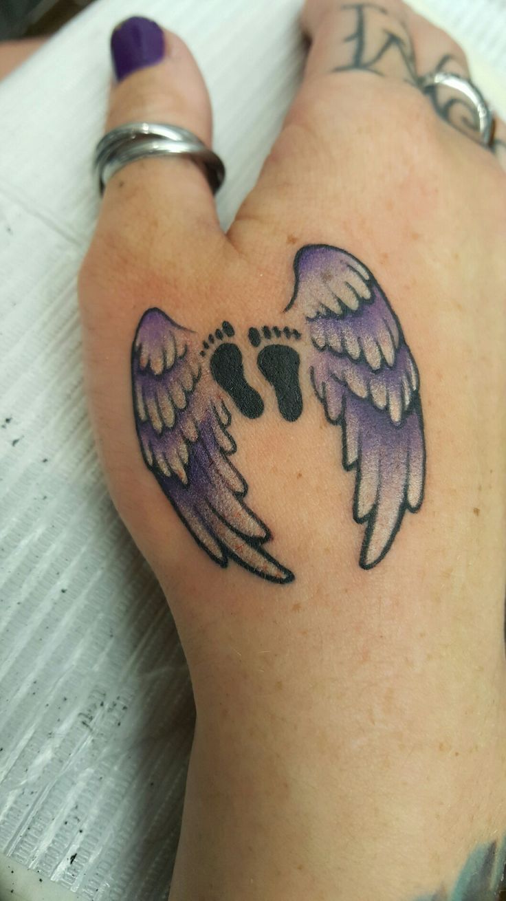 Pregnancy Loss Tattoo Designs for Miscarriage Memorial