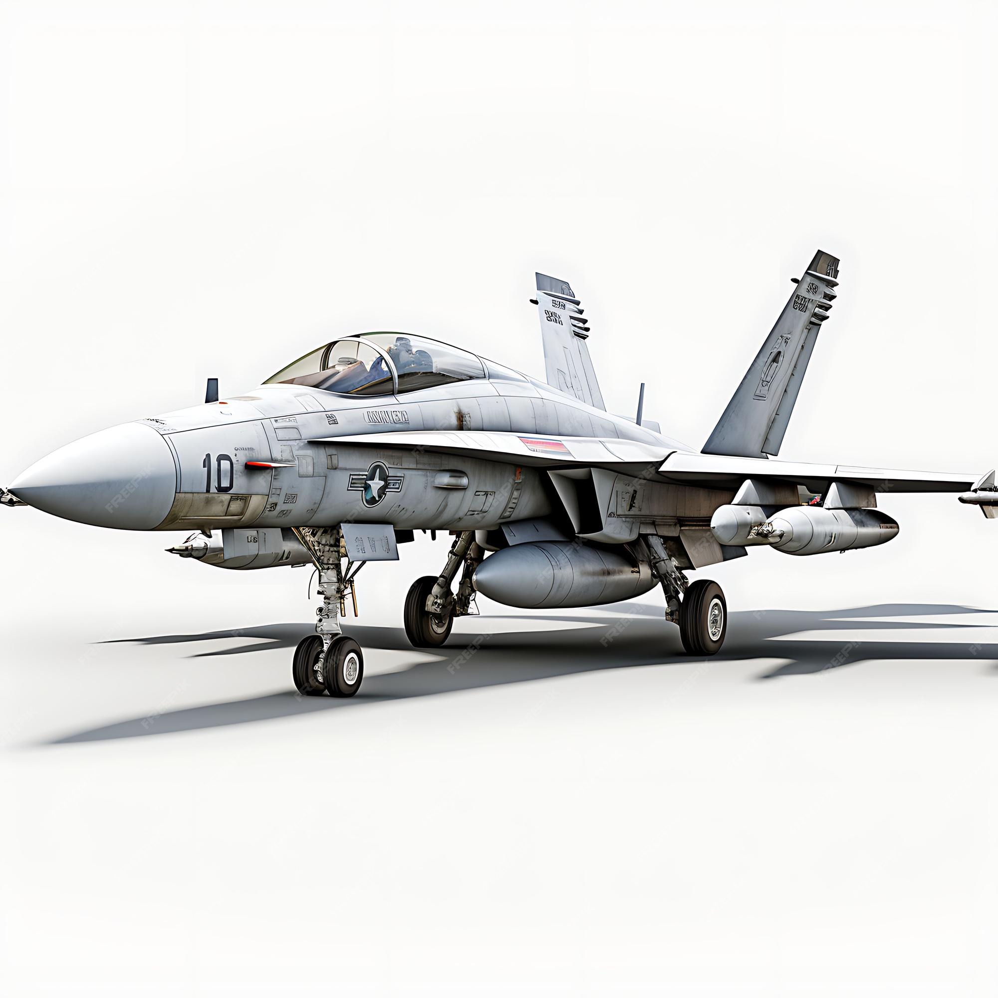 Premium Ai Image Isolated Of Fa 18 Super Hornet 1995 Carrier Based Multirole Fighter On W On