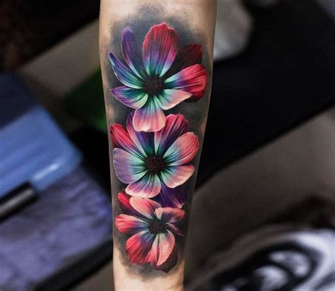 7 Realistic Flower Tattoo Ideas You'll Love