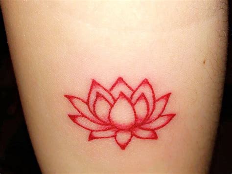 Red Lotus Tattoo Meaning and Designs Uncovered