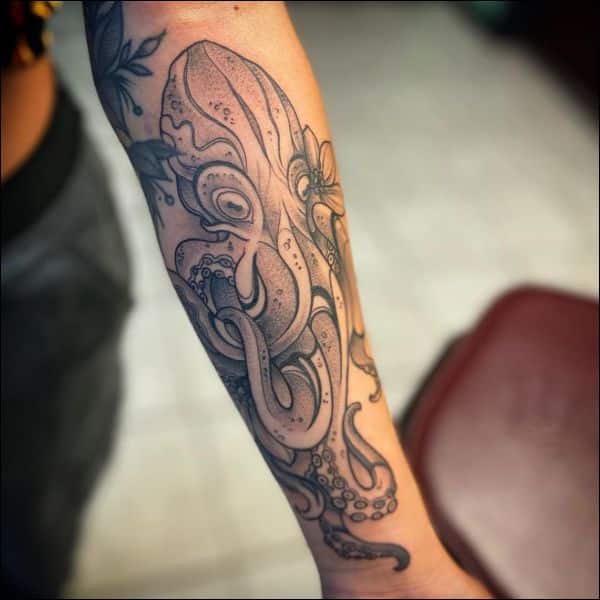 5 Red Octopus Tattoo Ideas You'll Love