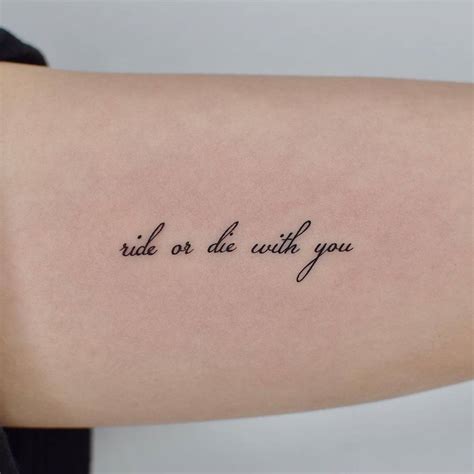 7 Ride or Die Tattoo Ideas to Symbolize Love - Health Care