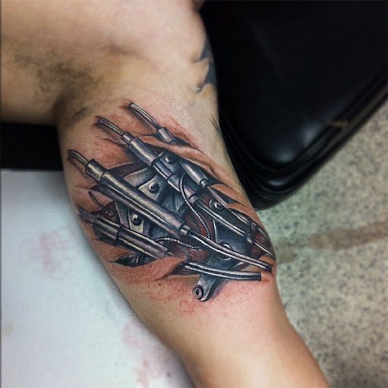 5 Robot Tattoo Designs for Your Arm