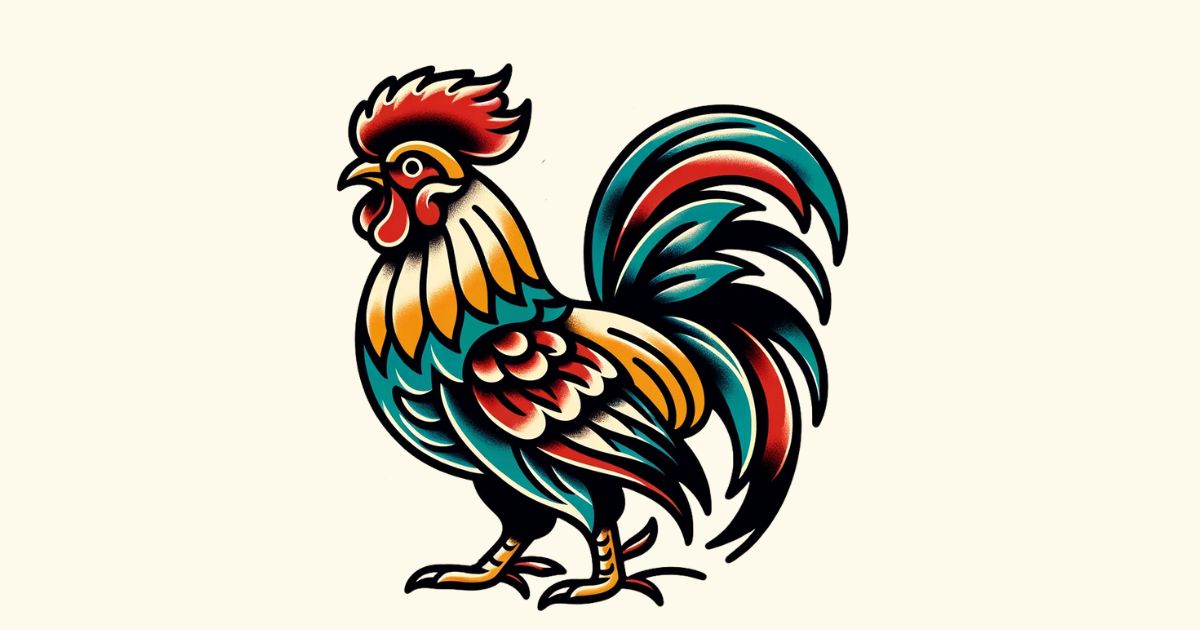 Rooster Tattoo Meaning and Symbolism Explained