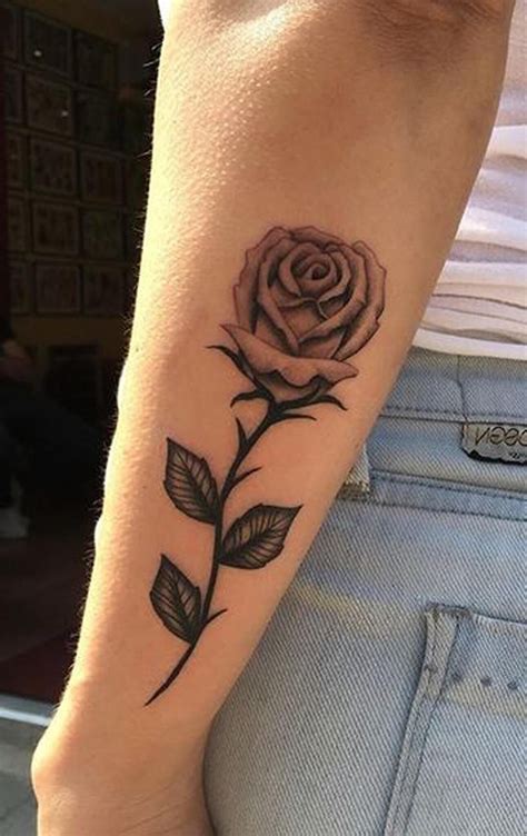 Gorgeous Rose Tattoo Designs for Women