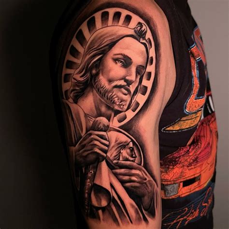 San Judas Tattoo Drawing