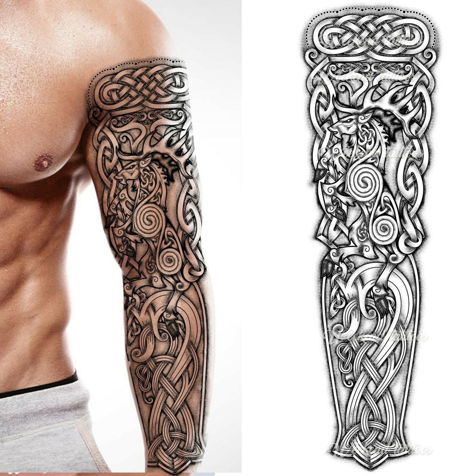 Sean Parry Tatuaje N Rdico Viking Tattoos Celtic Sleeve Tattoos