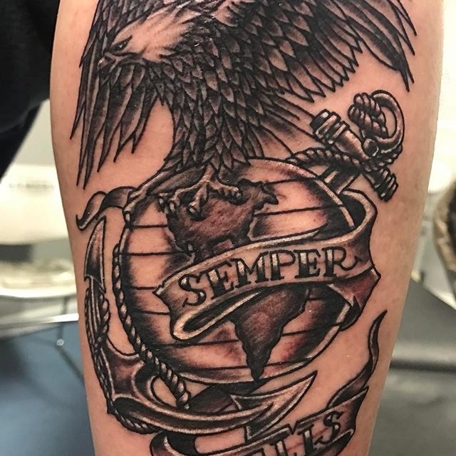 Semper Fi Tattoo Meaning and Design Inspiration