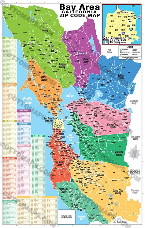 5 SF Bay Area Zip Codes - Health Care