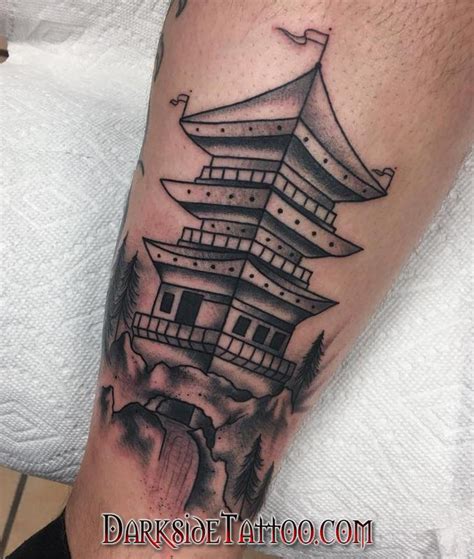 Share More Than 76 Japanese House Tattoo In Cdgdbentre