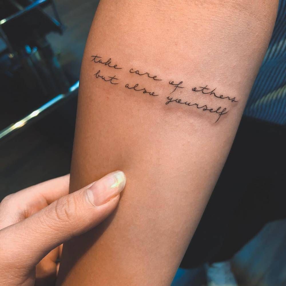 Short Inspirational Quotes For Tattoos At Tattoo