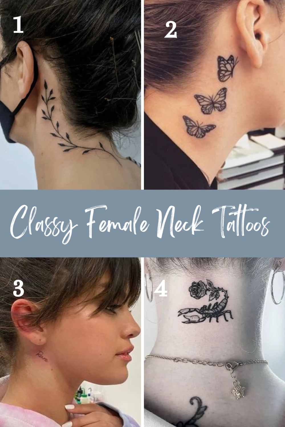 Should I Get Female Neck Tattoos We Say Yes Tattooglee Neck