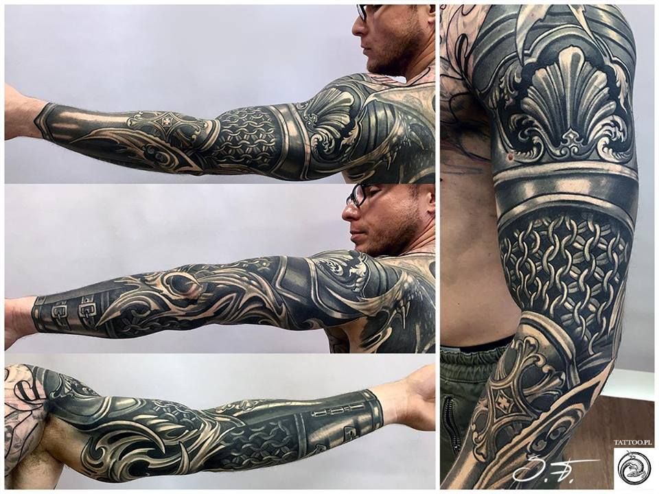 Shoulder Armor Tattoo Armour Tattoo Armor Tattoo