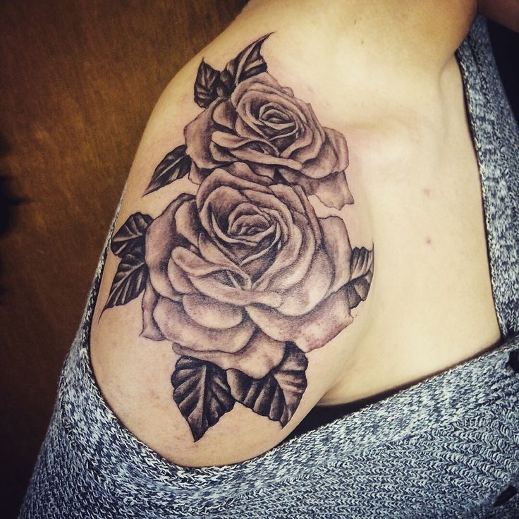 Shoulder Rose Tattoo Designs and Their Beautiful Meaning