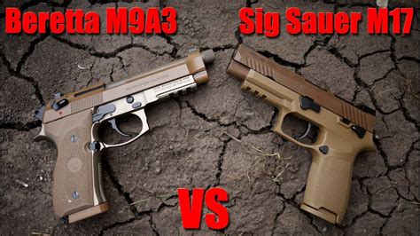 Sig Sauer M17 Vs Beretta M9a3 Did The Army Make The Right Choice