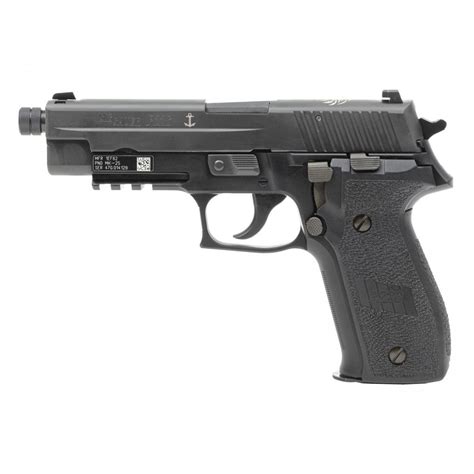 Sig Sauer P226 Mk25 Pistol Navy Seal Foundation Edition Threaded