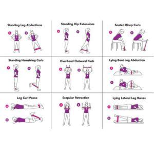 Simple Band Exercises Turnpaugh Health And Wellness Center