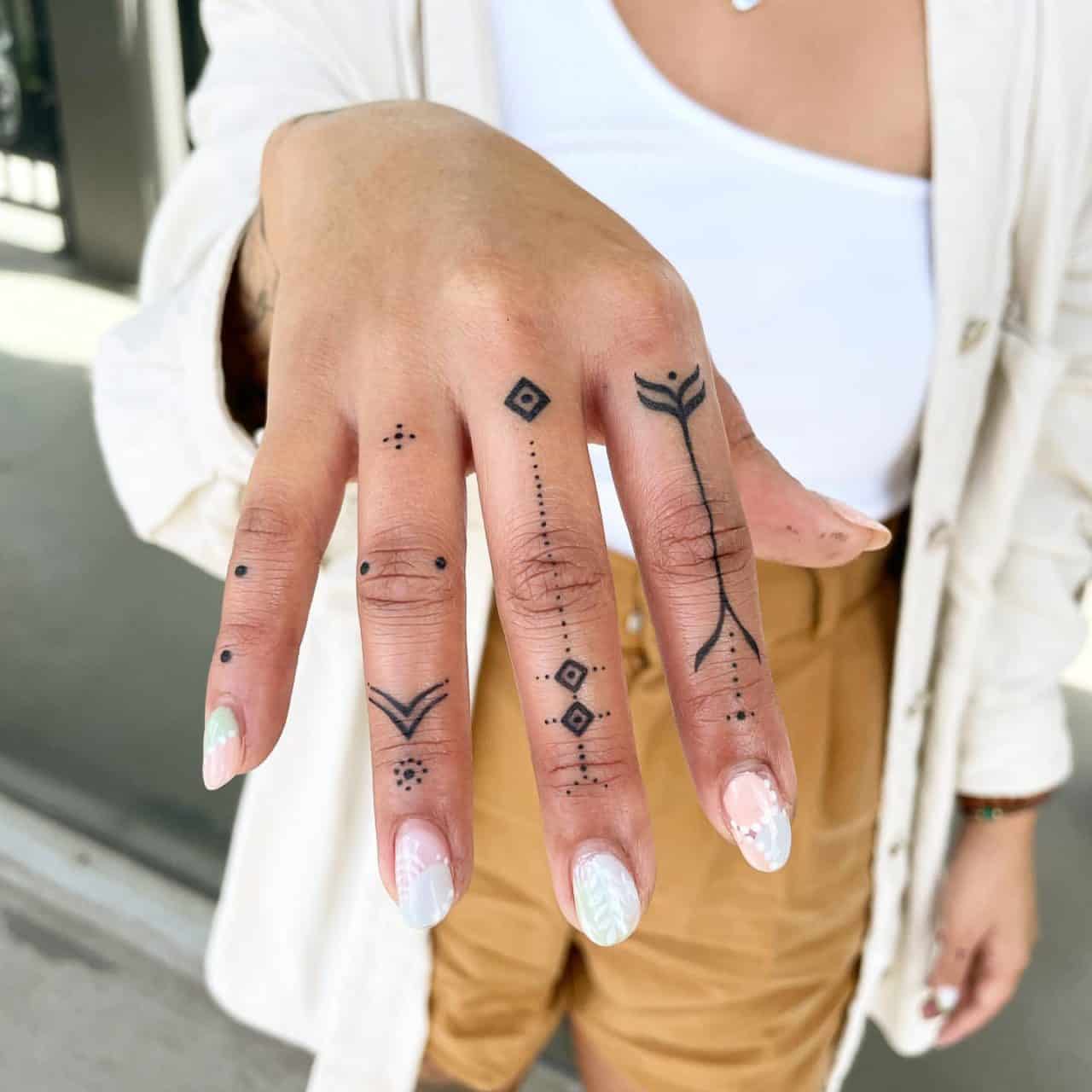 Simple Finger Tattoo Ideas