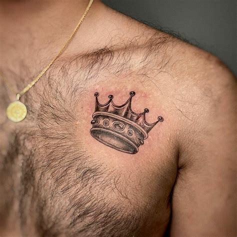 Simple King Crown Tattoos