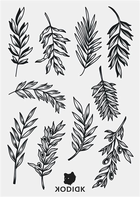 Simple Leaf Tattoo Designs for Nature Lovers