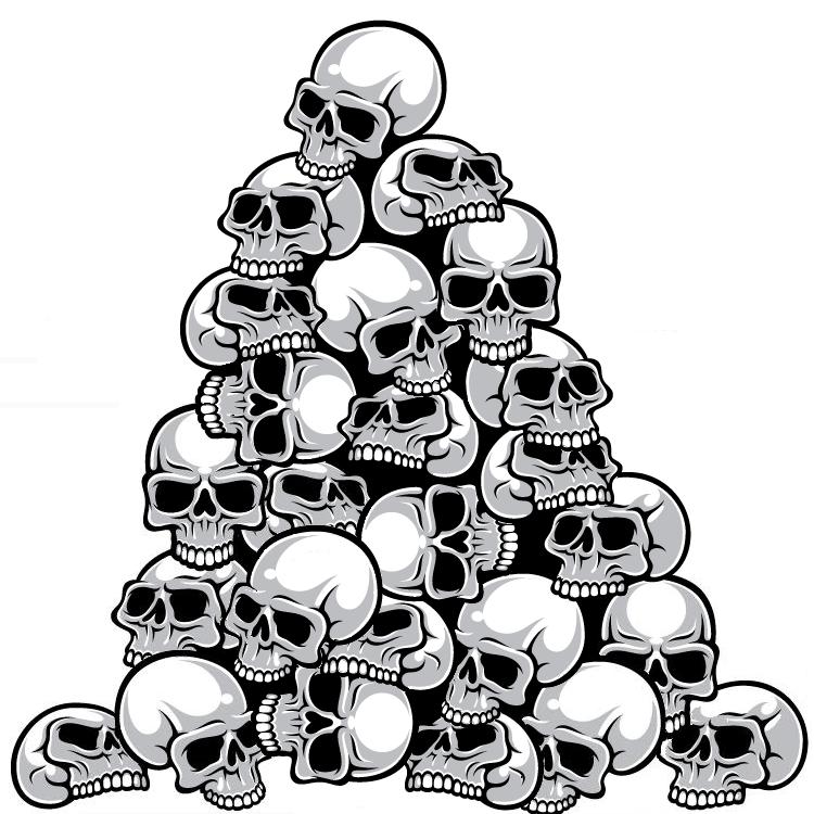 Skull Pile Tattoo Skull Tattoos Skull Tattoo Tattoos