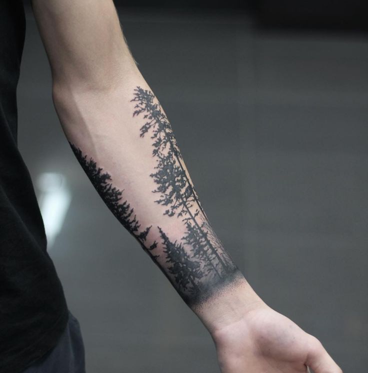 7 Amazing Sleeve Tree Tattoo Designs