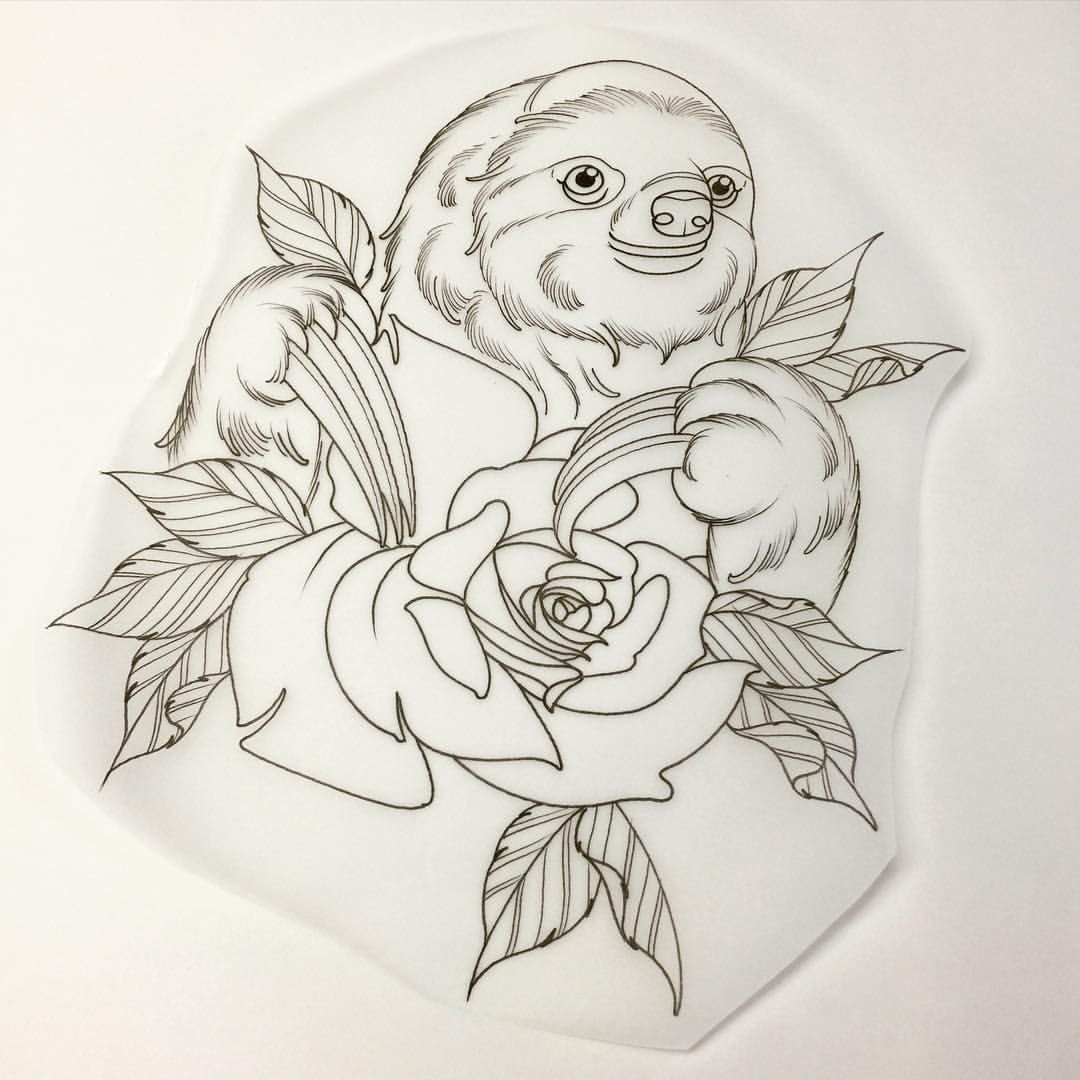 Sloth Tattoo Slothtattoo Mom Tattoos Sloth Tattoo Pretty Tattoos