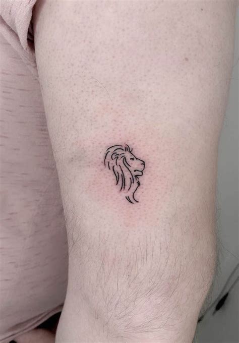 7 Small Lion Tattoo Ideas for the Fearless