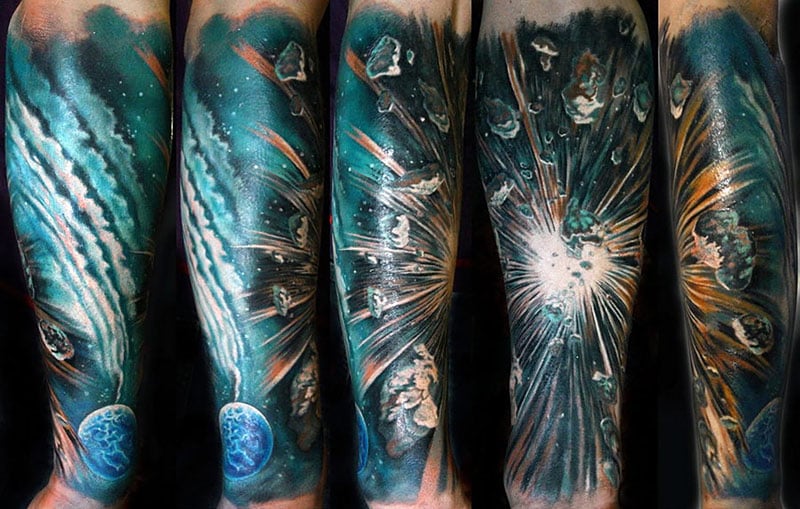 7 Cosmic Space Design Tattoo Ideas to Inspire You