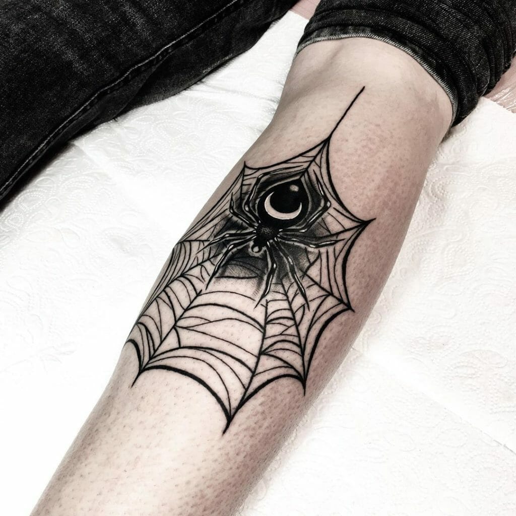 5 Unique Spider Web Tattoo Design Ideas