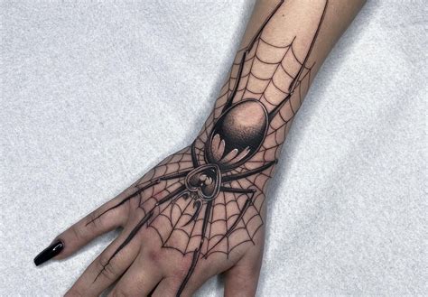 5 Unique Spider Web Tattoo Designs for Your Hand