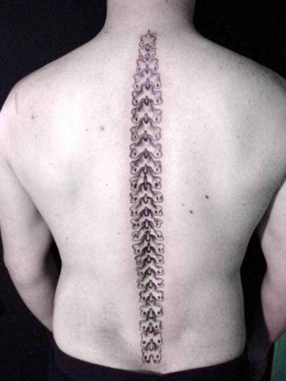 Inspirational Spine Tattoo Quotes for Life