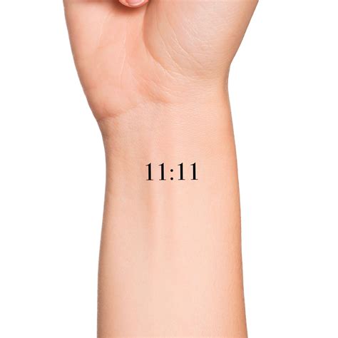 7 Spiritual 11:11 Tattoo Designs and Their Meanings