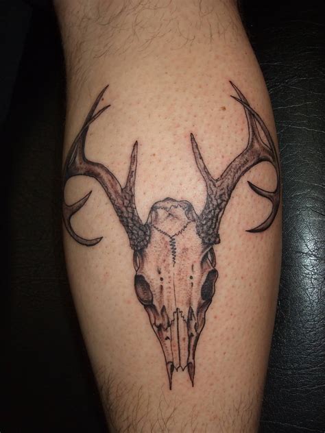 5 Stag Skull Tattoo Designs with Deep Meanings