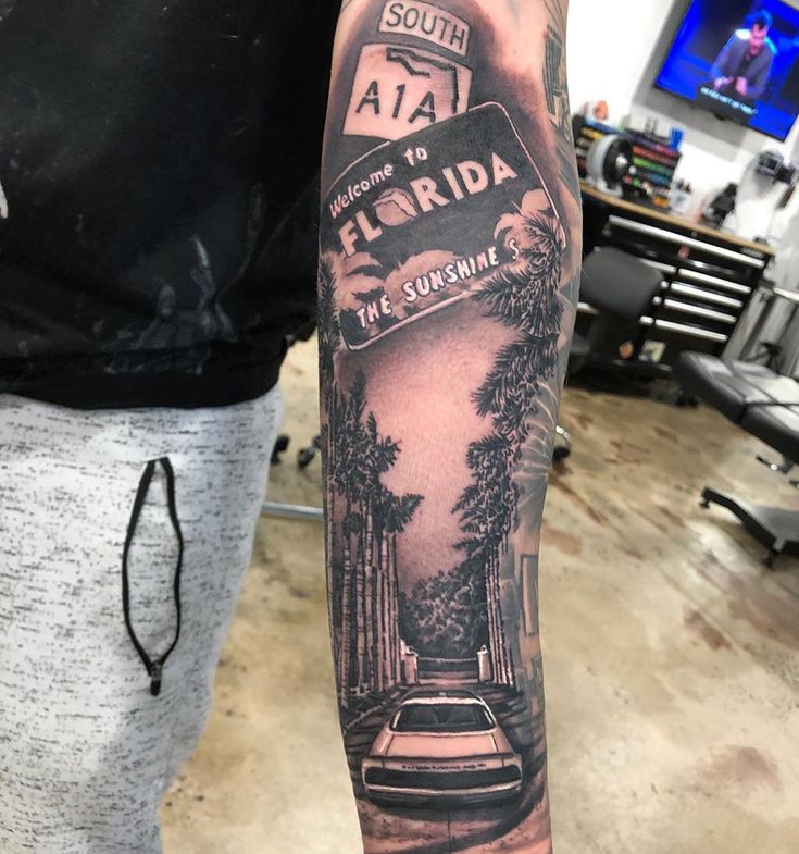 Florida Inspired Tattoo Designs