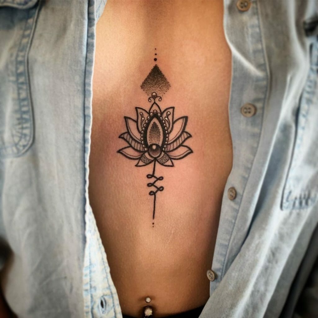 Sternum Tattoo Ideas