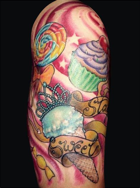 Sweet Tooth Candy Tattoo Food Tattoos Cute Tattoos