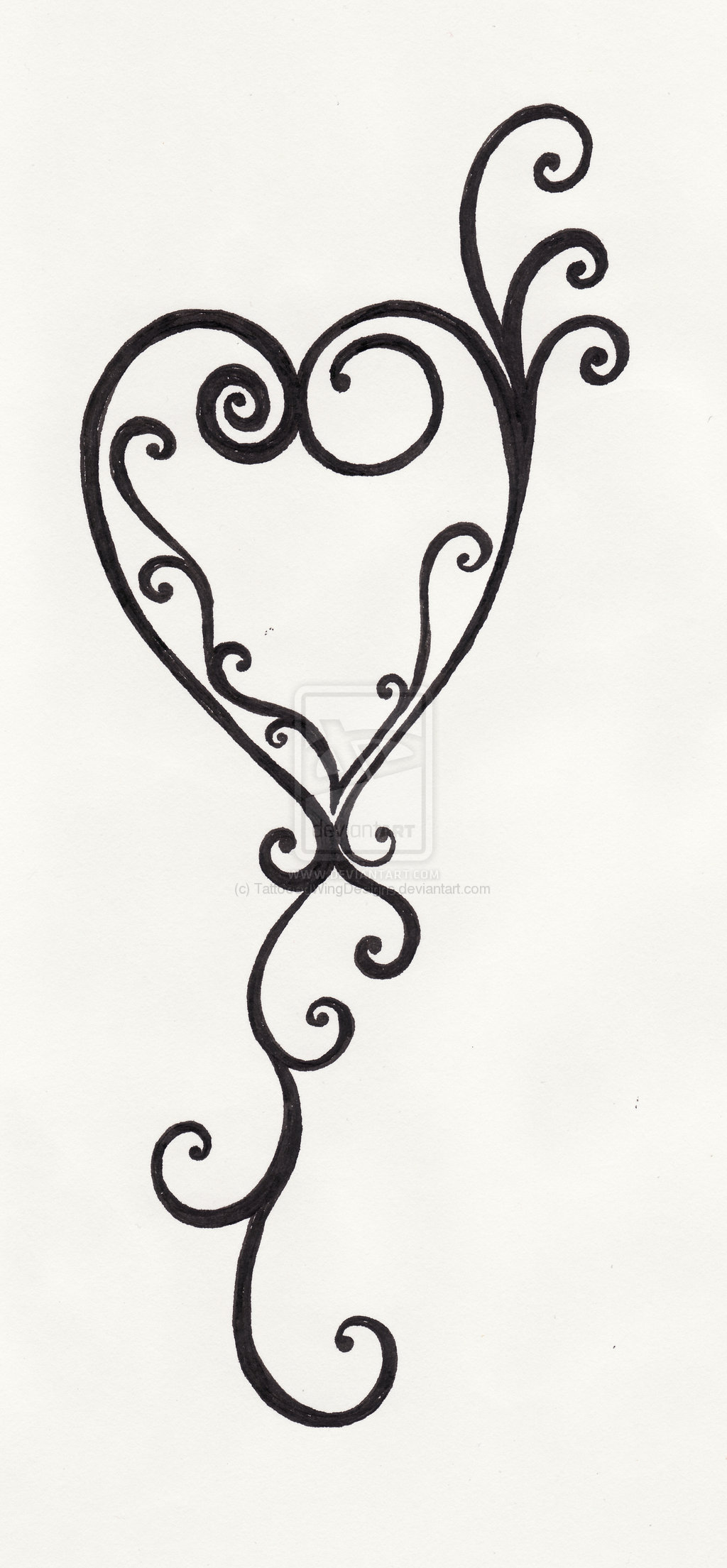 Swirl Tattoo Designs