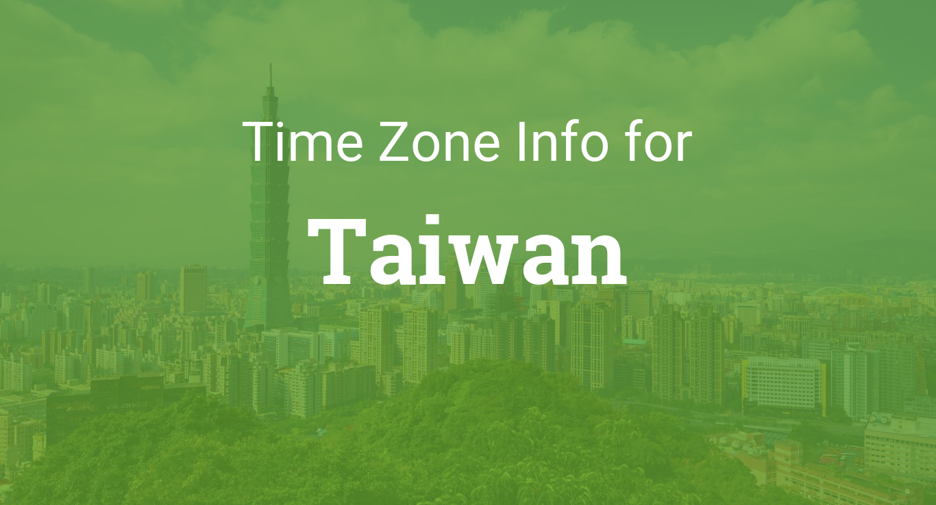 Taiwan Time Zone