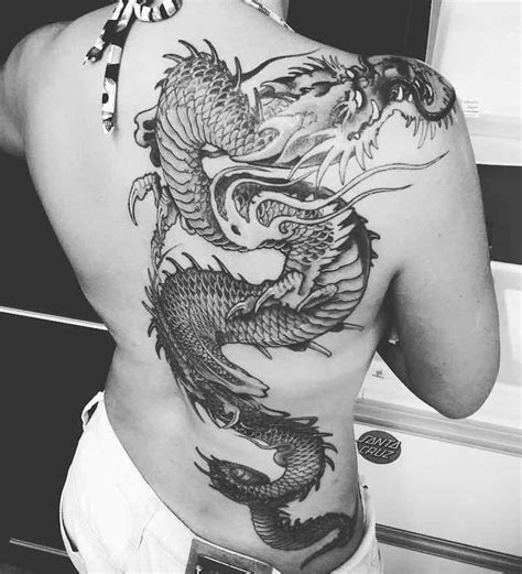 Tattoo Back Dragon Designs and Meaning Explained